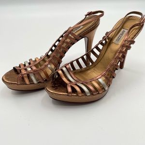 Arezzo platform sandals